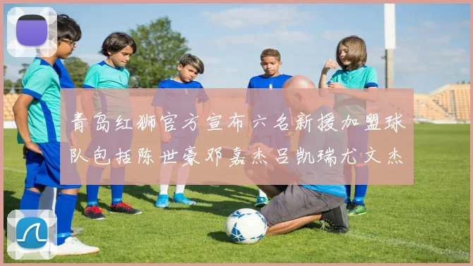 青岛红狮官方宣布六名新援加盟球队包括陈世豪邓嘉杰吕凯瑞尤文杰等球员